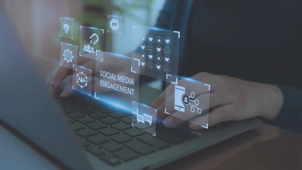 Social Media Posts Engagement for addiction treatment centers
